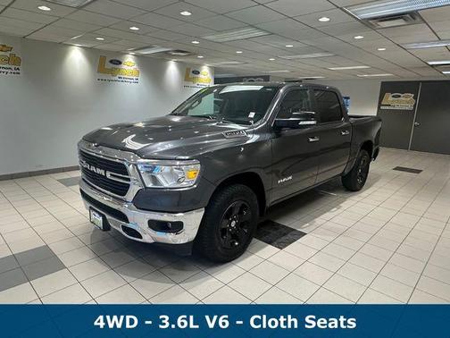 Granite Crystal Clearcoat Metallic 2019 RAM 1500 Big Horn