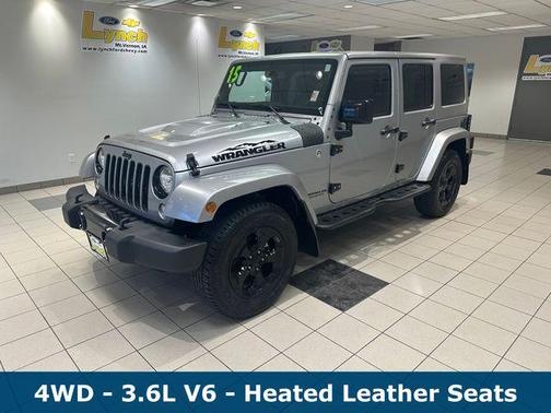 Billet Silver Metallic Clearcoat 2015 Jeep Wrangler Unlimited Altitude