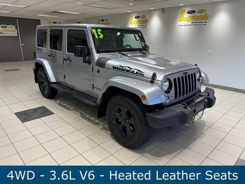 Billet Silver Metallic Clearcoat 2015 Jeep Wrangler Unlimited Altitude