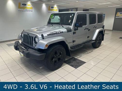 Billet Silver Metallic Clearcoat 2015 Jeep Wrangler Unlimited Altitude