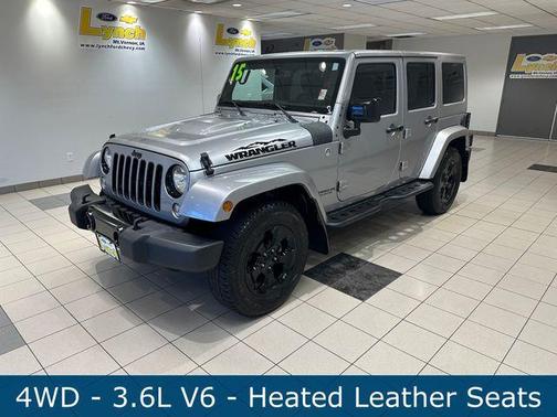 Billet Silver Metallic Clearcoat 2015 Jeep Wrangler Unlimited Altitude