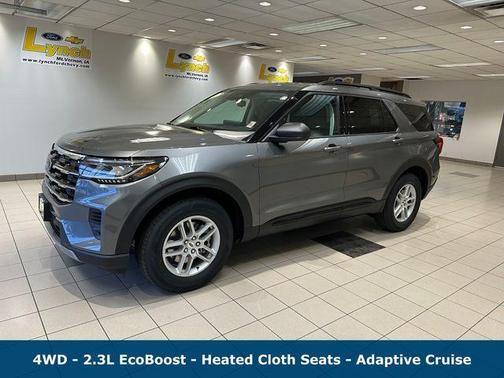 Gray 2026 Ford Explorer Active