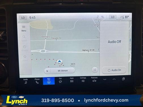 Red Metallic 2024 Ford F-150 Lariat