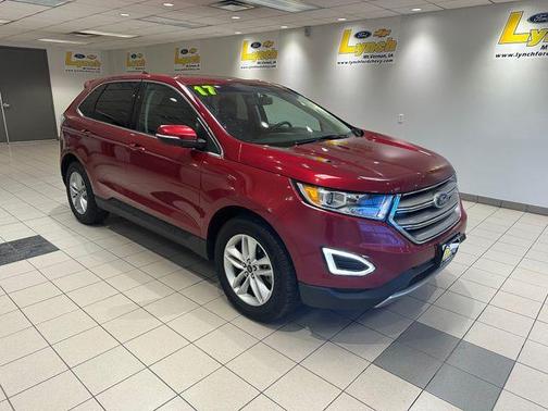 Ruby Red Metallic Tinted Clearcoat 2017 Ford Edge SEL