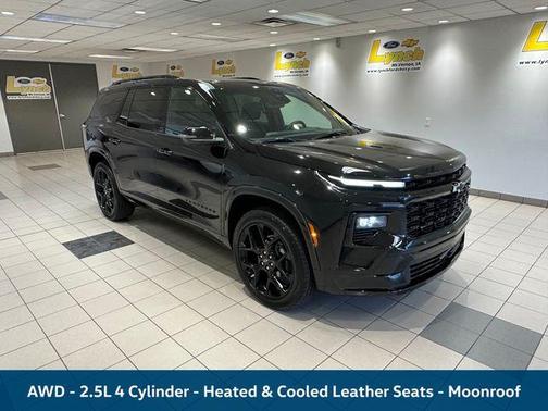 Mosaic Black Metallic 2024 Chevrolet Traverse RS