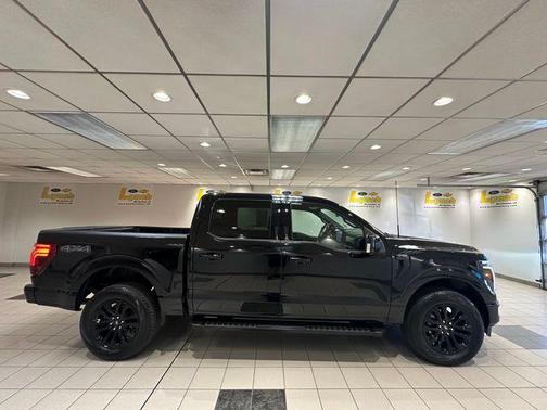 Black 2025 Ford F-150 Lariat