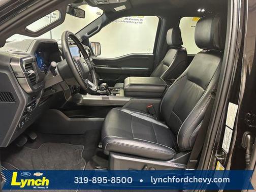 Black 2025 Ford F-150 Lariat