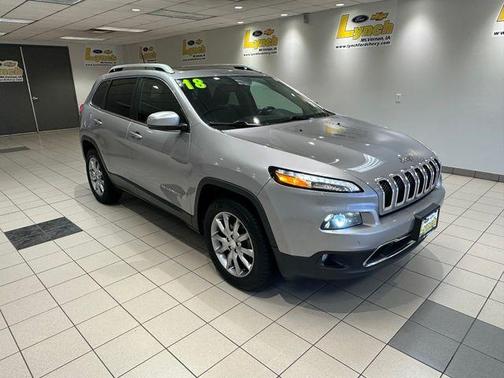Billet Silver Metallic Clearcoat 2018 Jeep Cherokee Limited