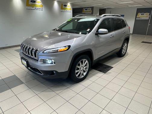 Billet Silver Metallic Clearcoat 2018 Jeep Cherokee Limited