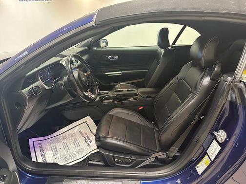 Kona Blue Metallic 2019 Ford Mustang EcoBoost Premium