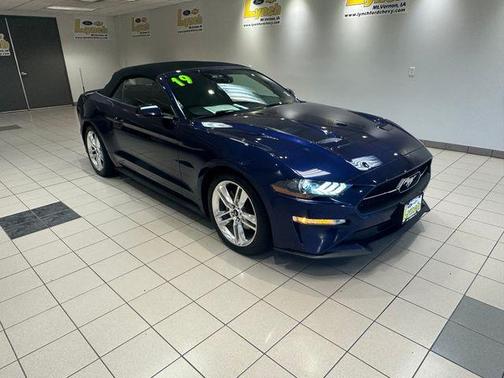 Kona Blue Metallic 2019 Ford Mustang EcoBoost Premium