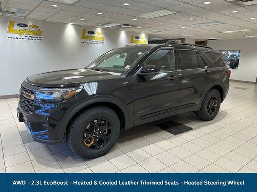 Black 2026 Ford Explorer Tremor