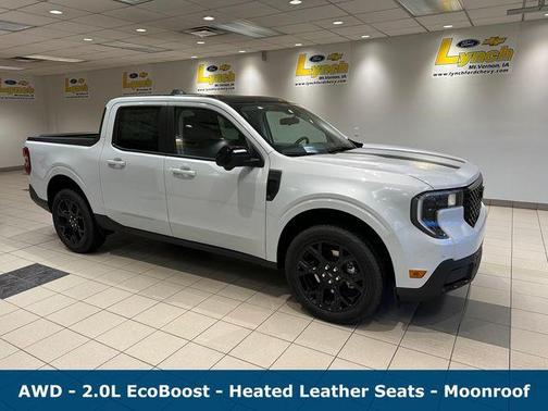 White Metallic 2026 Ford Maverick Lariat