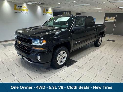 Black 2018 Chevrolet Silverado 1500 LT