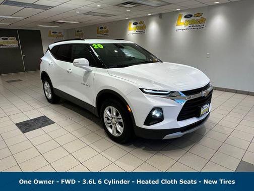 Summit White 2020 Chevrolet Blazer 2LT
