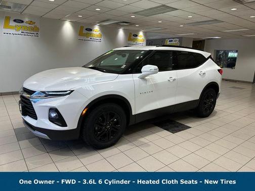 Summit White 2020 Chevrolet Blazer 2LT