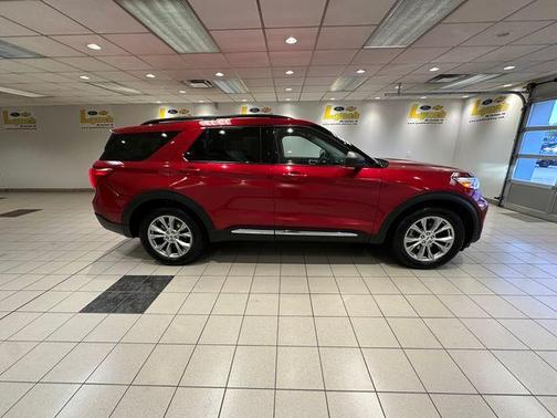 Red Metallic 2020 Ford Explorer XLT