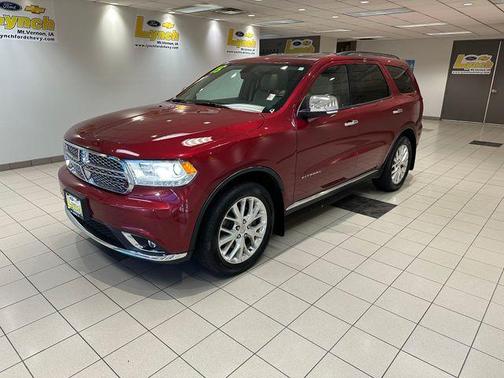 Deep Cherry Red Crystal Pearlcoat 2015 Dodge Durango Citadel