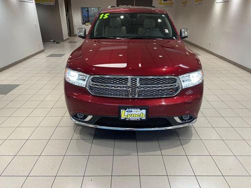 Deep Cherry Red Crystal Pearlcoat 2015 Dodge Durango Citadel