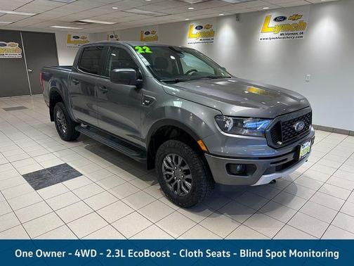 Gray Metallic 2022 Ford Ranger XLT