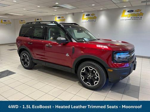 Red 2026 Ford Bronco Sport Outer Banks SUV