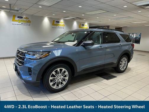 Blue 2026 Ford Explorer Active