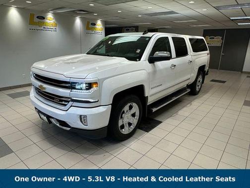 Iridescent Pearl Tricoat 2017 Chevrolet Silverado 1500 LTZ