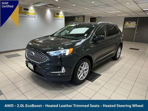 Forged Green Metallic 2024 Ford Edge SEL