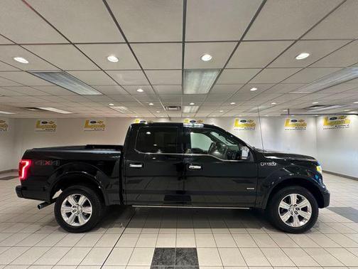 Shadow Black 2016 Ford F-150 Platinum