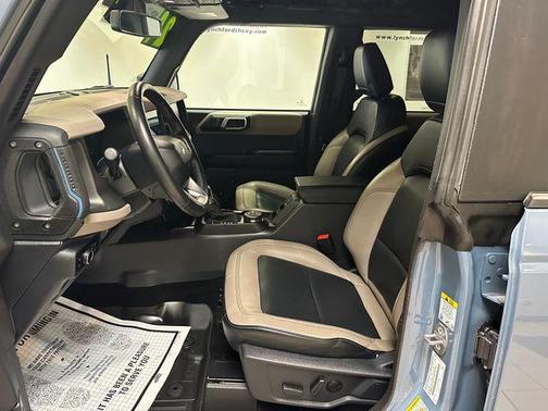 Azure Gray Metallic 2024 Ford Bronco Wildtrak