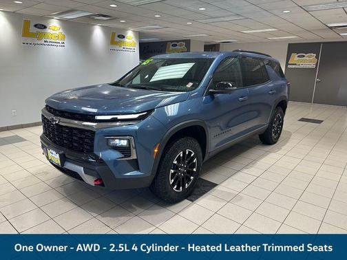 Lakeshore Blue Metallic 2025 Chevrolet Traverse Z71