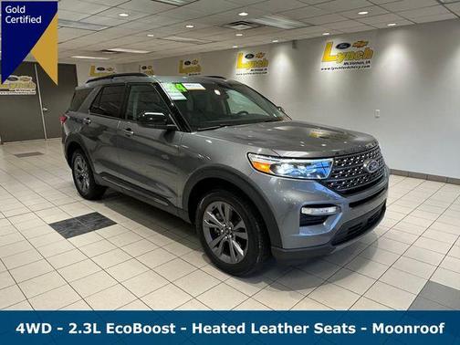 Carbonized Gray Metallic 2024 Ford Explorer XLT