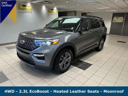 Carbonized Gray Metallic 2024 Ford Explorer XLT