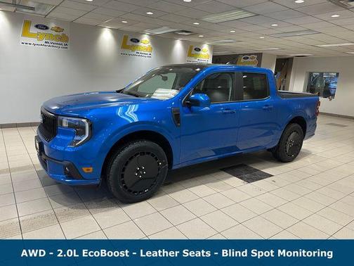 Blue 2026 Ford Maverick Lobo Standard