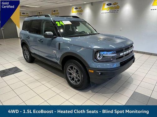 Azure Gray Metallic 2024 Ford Bronco Sport Big Bend