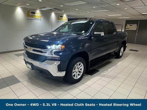 Northsky Blue Metallic 2021 Chevrolet Silverado 1500 LT
