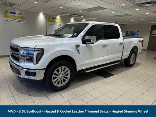 White 2026 Ford F-150 Lariat