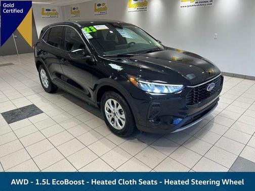 Agate Black Metallic 2023 Ford Escape Active