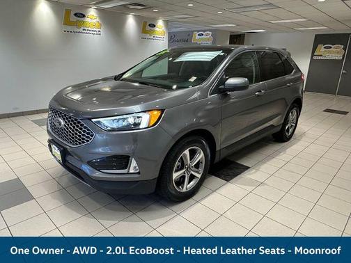 Carbonized Gray Metallic 2023 Ford Edge SEL