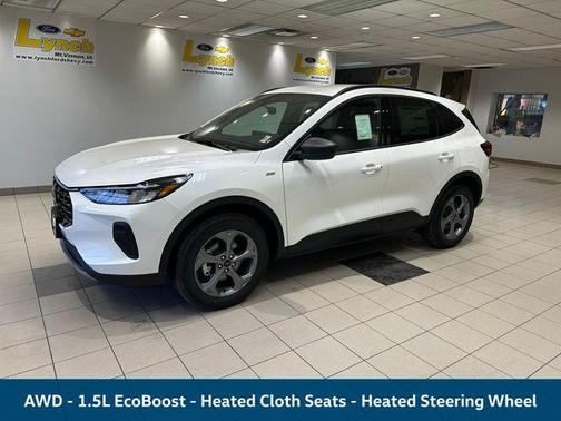 White Metallic 2026 Ford Escape ST-Line