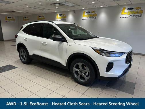 White Metallic 2026 Ford Escape ST-Line
