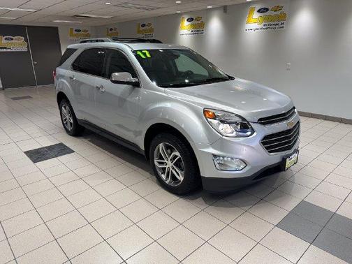 Silver Ice Metallic 2017 Chevrolet Equinox Premier