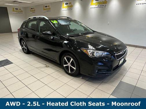 Crystal Black Silica 2019 Subaru Impreza 2.0i Premium