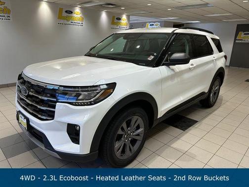 White Metallic 2026 Ford Explorer Active