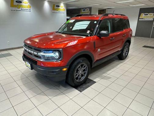 Hot Pepper Red Tinted Clearcoat 2023 Ford Bronco Sport Big Bend