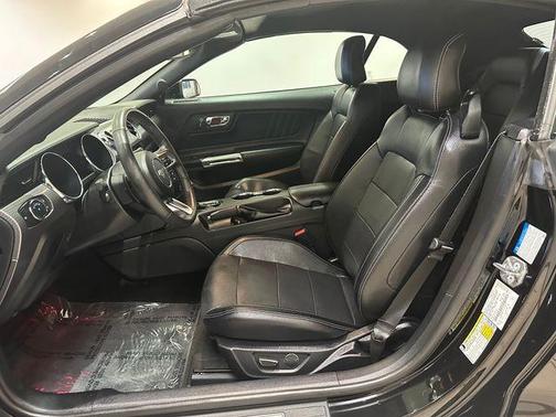 Shadow Black 2017 Ford Mustang EcoBoost Premium