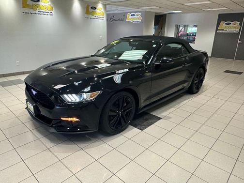 Shadow Black 2017 Ford Mustang EcoBoost Premium