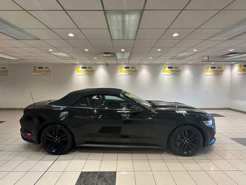 Shadow Black 2017 Ford Mustang EcoBoost Premium