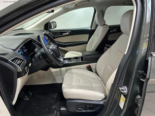 Green Metallic 2024 Ford Edge Titanium