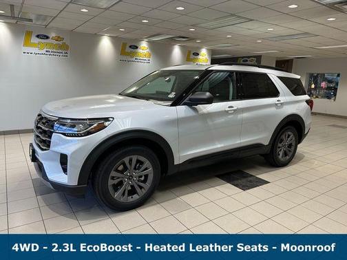 White 2026 Ford Explorer Active